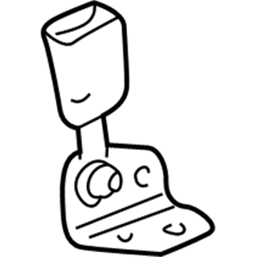 Buick Rainier Seat Belt - 89023881