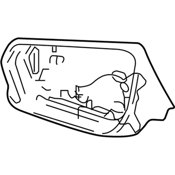 GMC Terrain Mirror Cover - 23406443