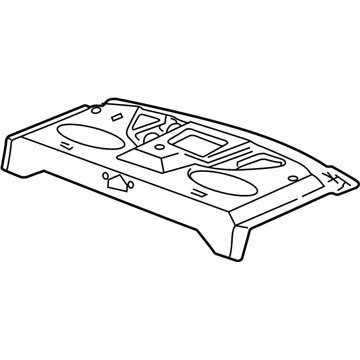 GM 22636364 Package Tray, Rear GM 22636364 Package Tray, Rear
