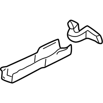 Oldsmobile 22675584 Rail End