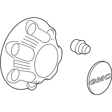 GMC Sierra 3500 Classic Wheel Cover - 9598133