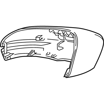 Buick Mirror Cover - 26680883