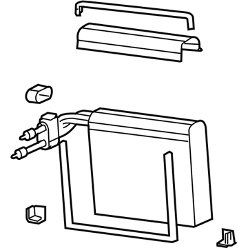 2007 Pontiac Vibe Evaporator - 88970280