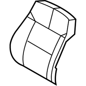 Saturn 94710134 Seat Back Cover