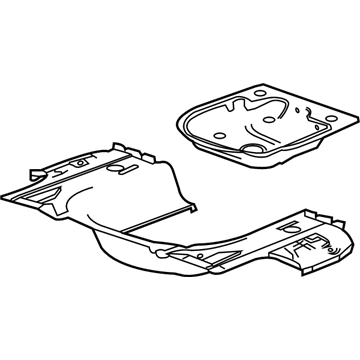 Chevy 22782450 Rear Floor Pan
