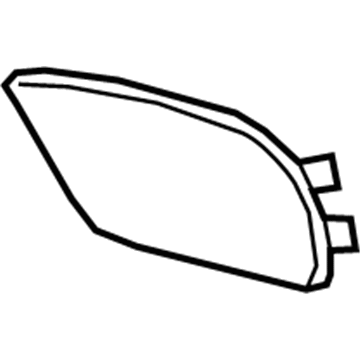 GM 13487514 Access Cover, Rear Driver Side GM 13487514 Access Cover, Rear Driver Side