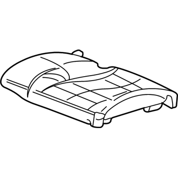 2000 Chevy Impala Seat Cushion Pad - 88995828