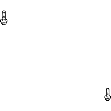 Chevy 11588723 Muffler & Pipe Bolt