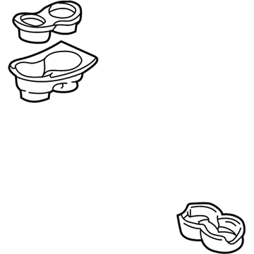 Chevy S10 Cup Holder - 12377415