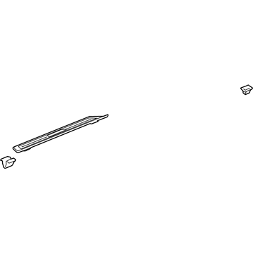 GM 23160093 Scuff Plate, Front GM 23160093 Scuff Plate, Front