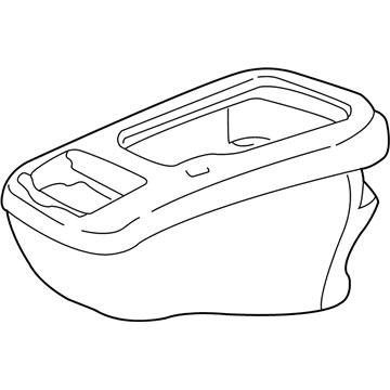 GMC C2500 Center Console Base - 15027261