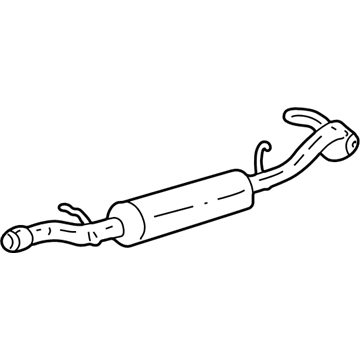 GMC K2500 Suburban Exhaust Pipe - 15009720