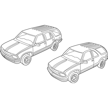 GM 15003817 Stripe Tape