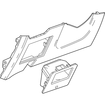 Chevy 60005134 Knee Bolster