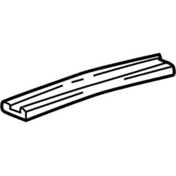 GM 12368140 Weatherstrip Retainer, Front GM 12368140 Weatherstrip Retainer, Front