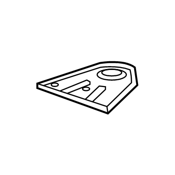 GM 84975637 Support Bracket, Rear Passenger Side GM 84975637 Support Bracket, Rear Passenger Side