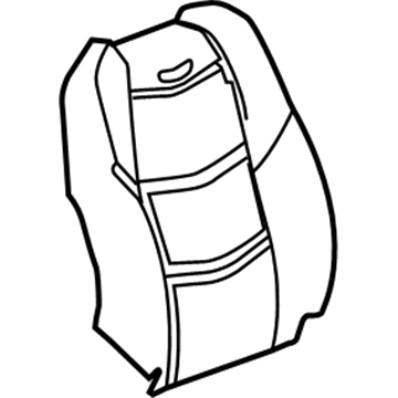 Cadillac 84206253 Seat Back Cover