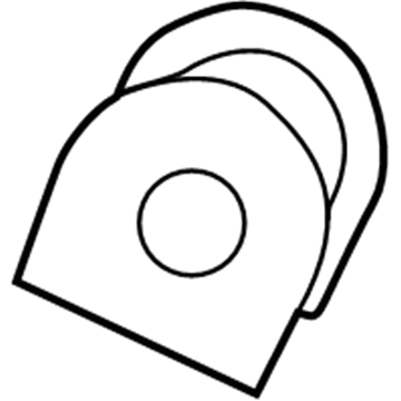 Cadillac CTS Sway Bar Bushing - 25752683