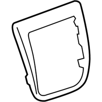 Chevy 15870607 Center Bezel