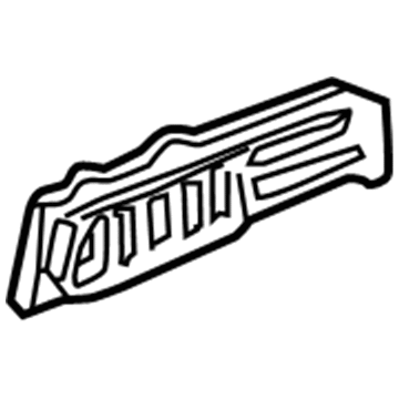 GMC K2500 Door Handle - 15708052