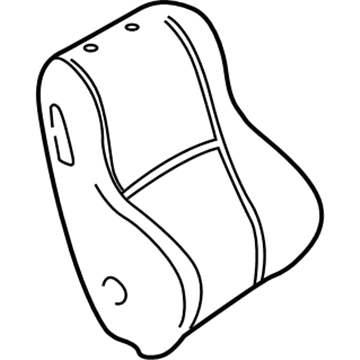 Pontiac Seat Cushion Pad - 92146827