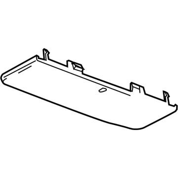 Buick 13293395 Reading Lamp Lens