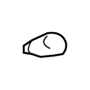 Chevy 89047657 Fuel Door Bumper