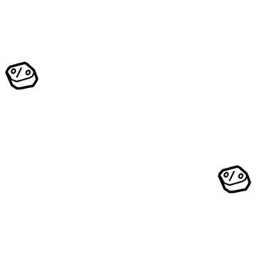 Cadillac 23185215 Muffler & Pipe Hanger