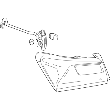 Chevy Malibu Tail Light - 84516375