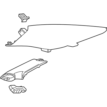 Chevy 84009483 Rear Trim