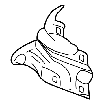 Chevy 84421604 Headlamp Bracket