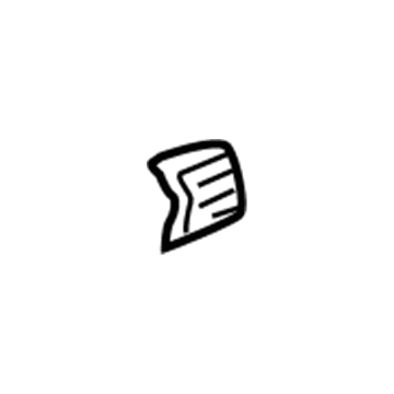 Buick 25659871 Deflector