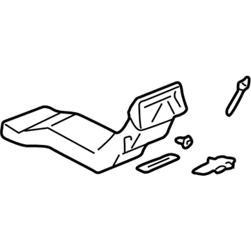 Buick 25690359 Rear Duct