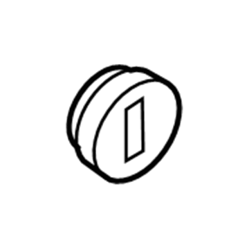 GM 19317506 Brake Drum Plug GM 19317506 Brake Drum Plug