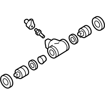 GM 19318366 Wheel Cylinder, Rear