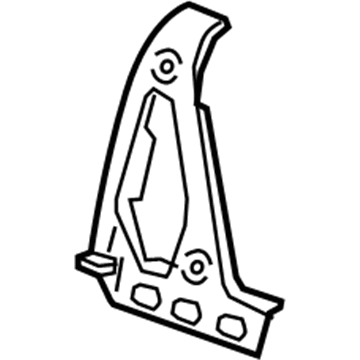 GM 22751226 Crossmember Extension, Driver Side GM 22751226 Crossmember Extension, Driver Side