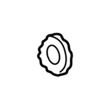 GM 12531813 Recline Handle, Front GM 12531813 Recline Handle, Front