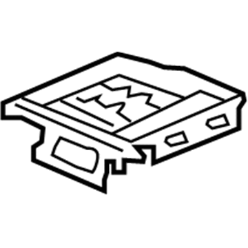 Cadillac 22781429 Cushion Frame