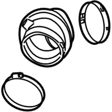 Buick Air Intake Coupling - 15219033