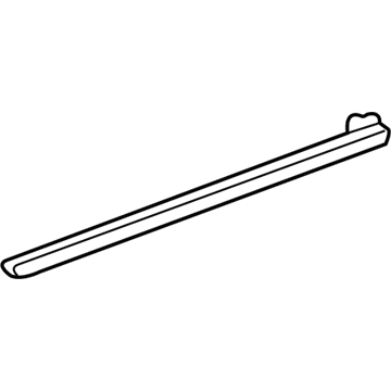 2000 Cadillac DeVille Door Moldings - 25701038