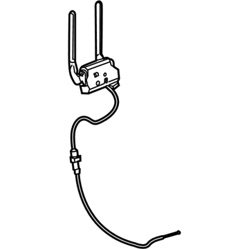 Buick 22791204 Headrest Gearbox