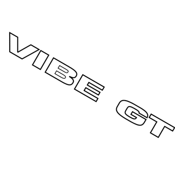 Pontiac Vibe Emblem - 88975699