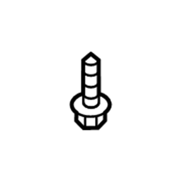 Chevy 11609539 Lower Deflector Screw