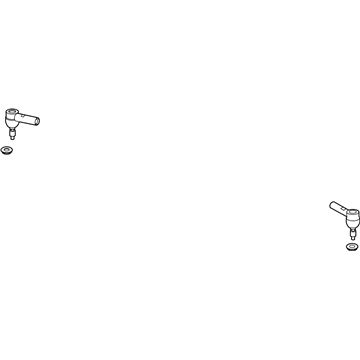 Saturn Tie Rod - 15869897