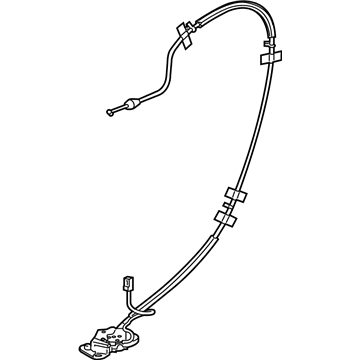 GMC Door Lock - 23335315