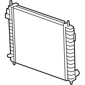 Saturn 20777042 Radiator