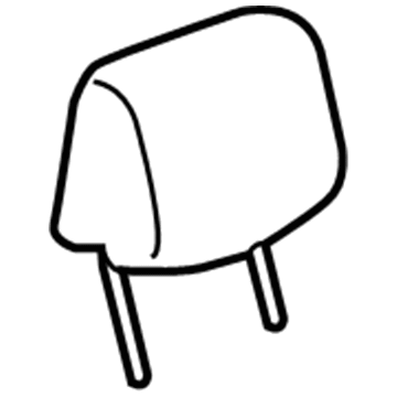 Cadillac 84536741 Headrest