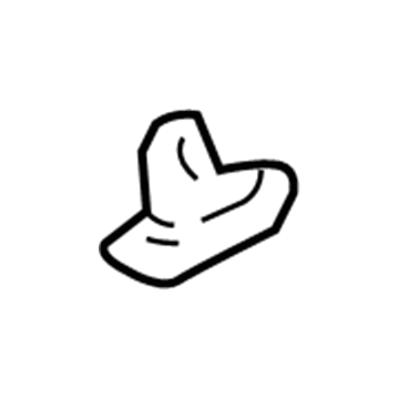 Buick 24405739 Windshield Pillar Trim Clip