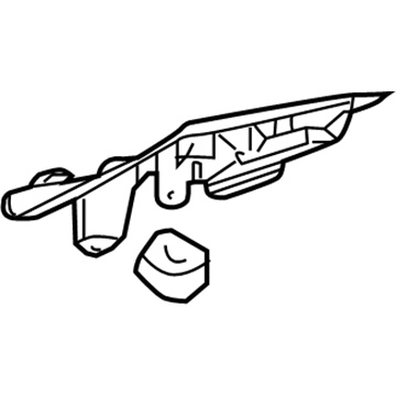 GM 13394630 Lower Trim, Passenger Side GM 13394630 Lower Trim, Passenger Side