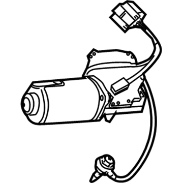 Pontiac GTO Wiper Motor - 92163957